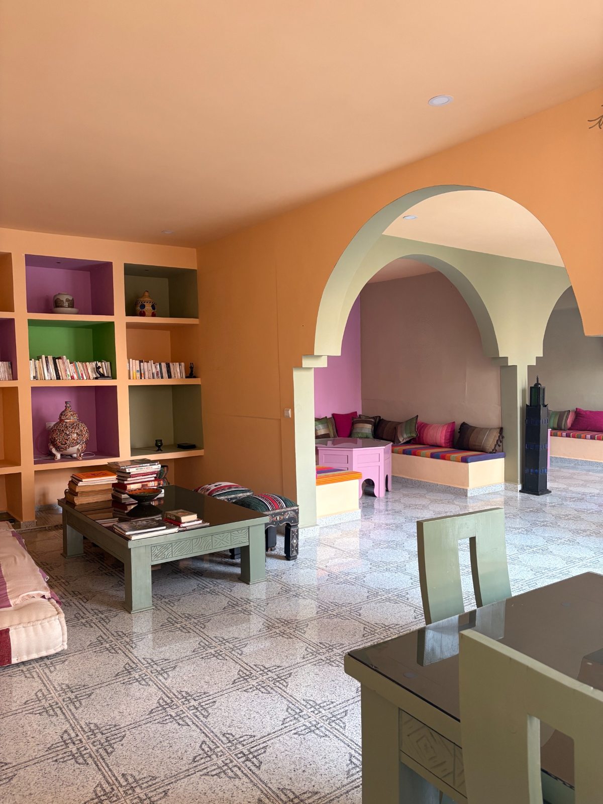 مكتبة وصالون الرياض – Riad Mozaik Taroudant
